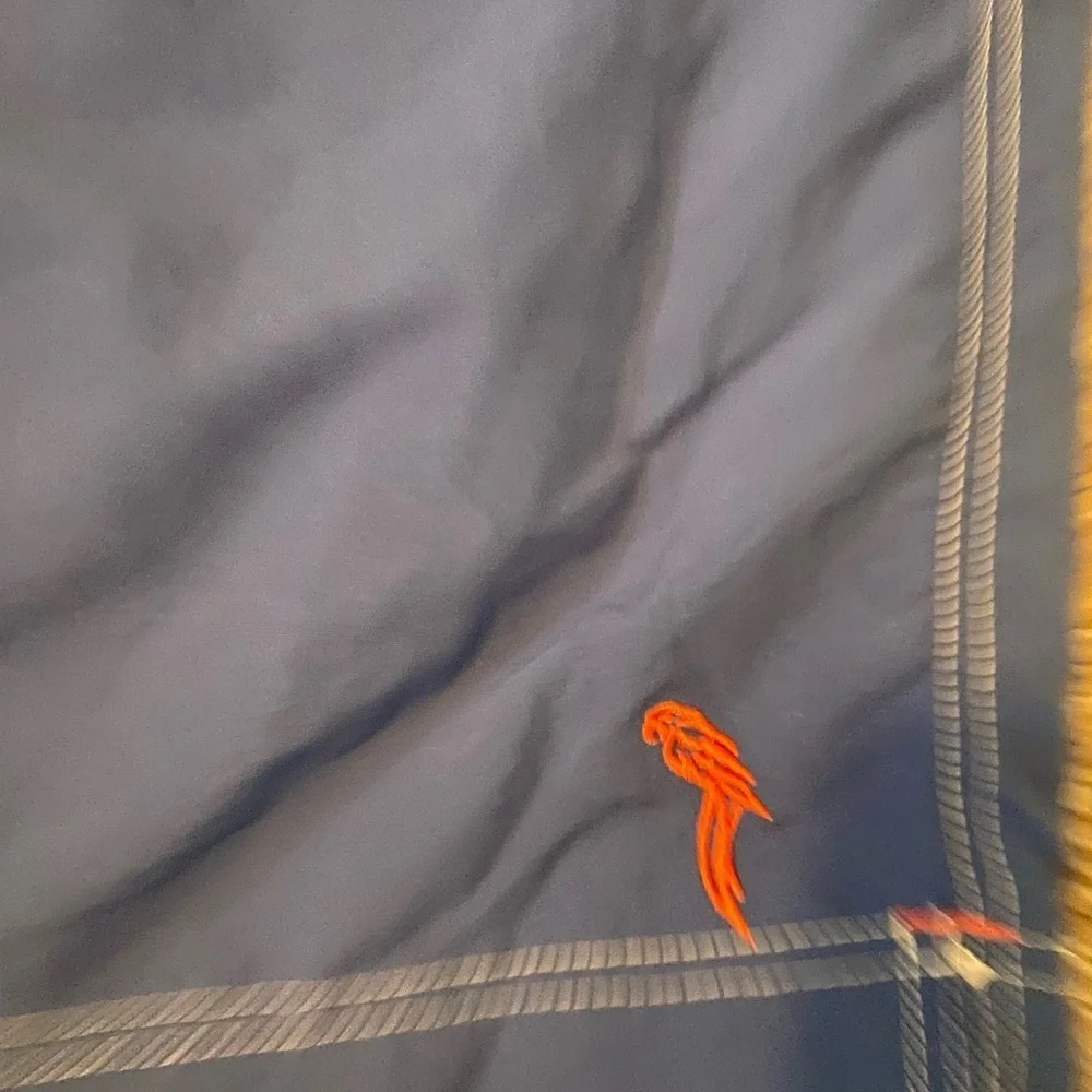 $59 NWT Roundtree & Yorke Blue Swim Trunks with Elastic Waistband 4XB